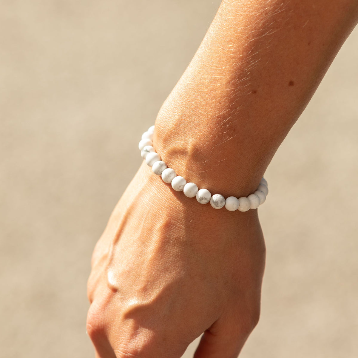 Petite Power Bracelet - Howlite