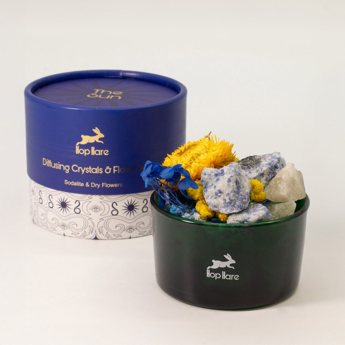 Diffusing Crystals & Floral Set - The Sun