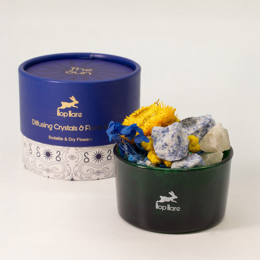 Diffusing Crystals & Floral Set - The Sun