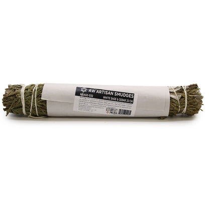 Smudge Stick - White Sage & Cedar