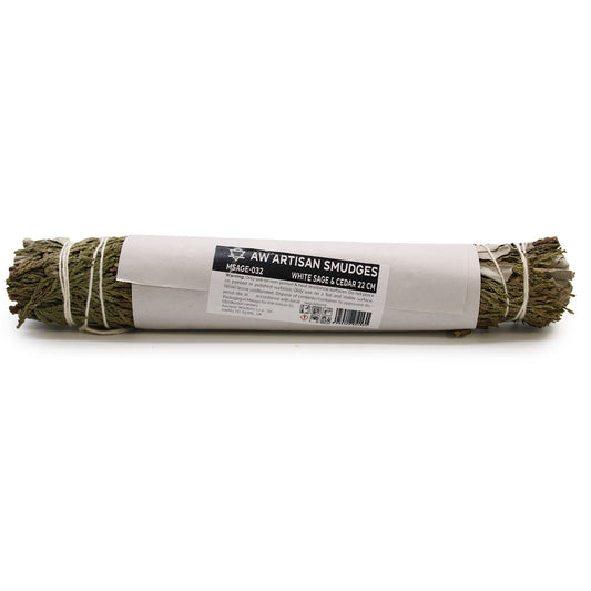 Smudge Stick - White Sage & Cedar