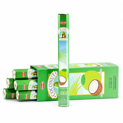 HEM Hexagonal Incense - Coconut