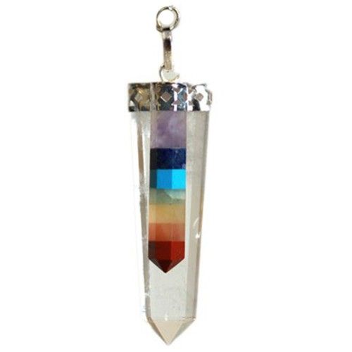 Crystal - 7 Chakra Bounded Pendant