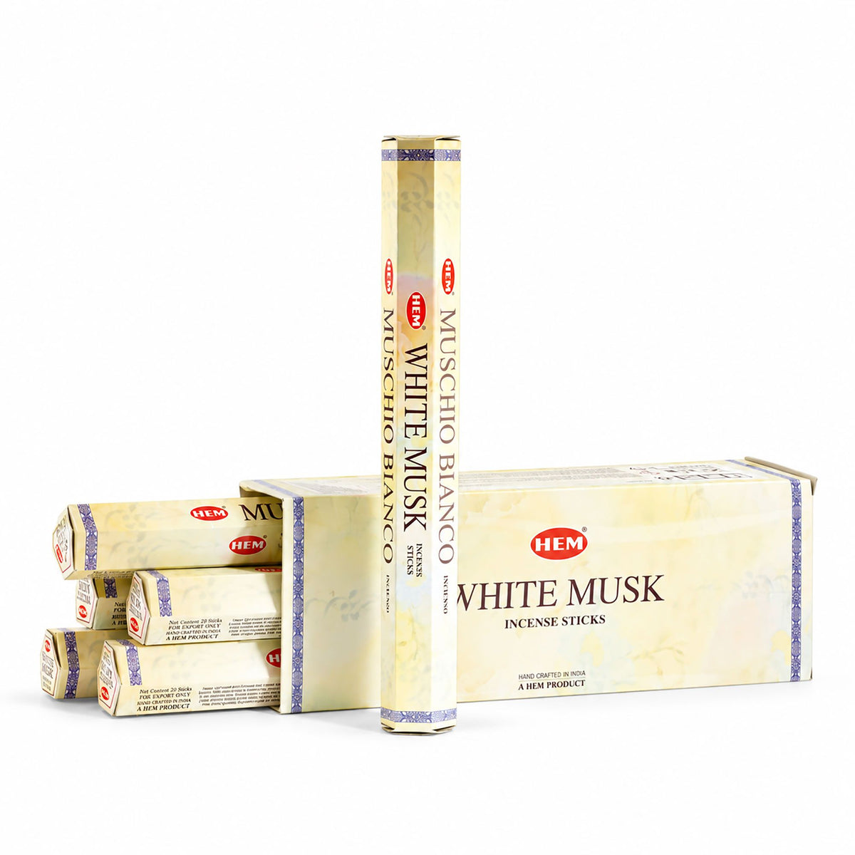 HEM Hexagonal Incense - White Musk