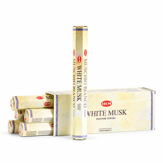 HEM Hexagonal Incense - White Musk