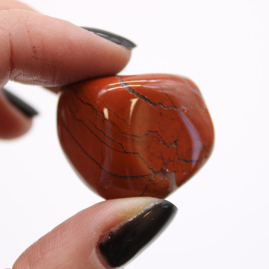 Medium Tumble Stones - Jasper - Red