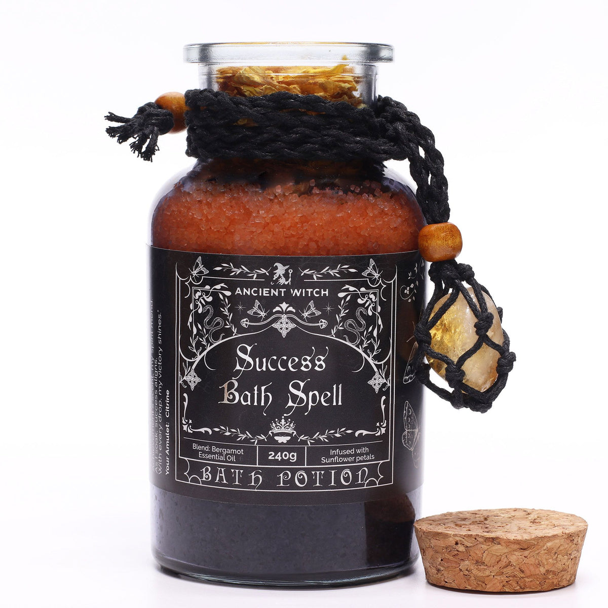 Ancient Witch Bath Potion - Citrine - Success