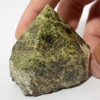 Epidote Gemstone Top Polished Points
