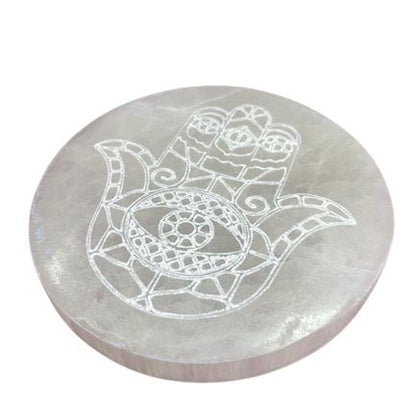 Medium Charging Plate - Hamsa