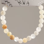 Petite Power Bracelet - Moon Jade