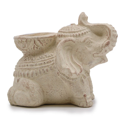 Elephant Incense & Candle Holder