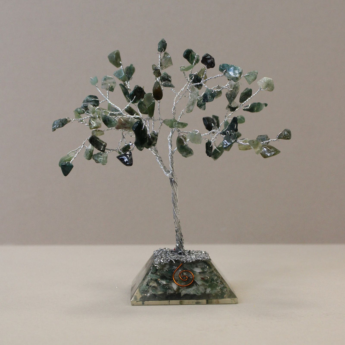Gemstone Tree - 80 Stone - Moss Agate