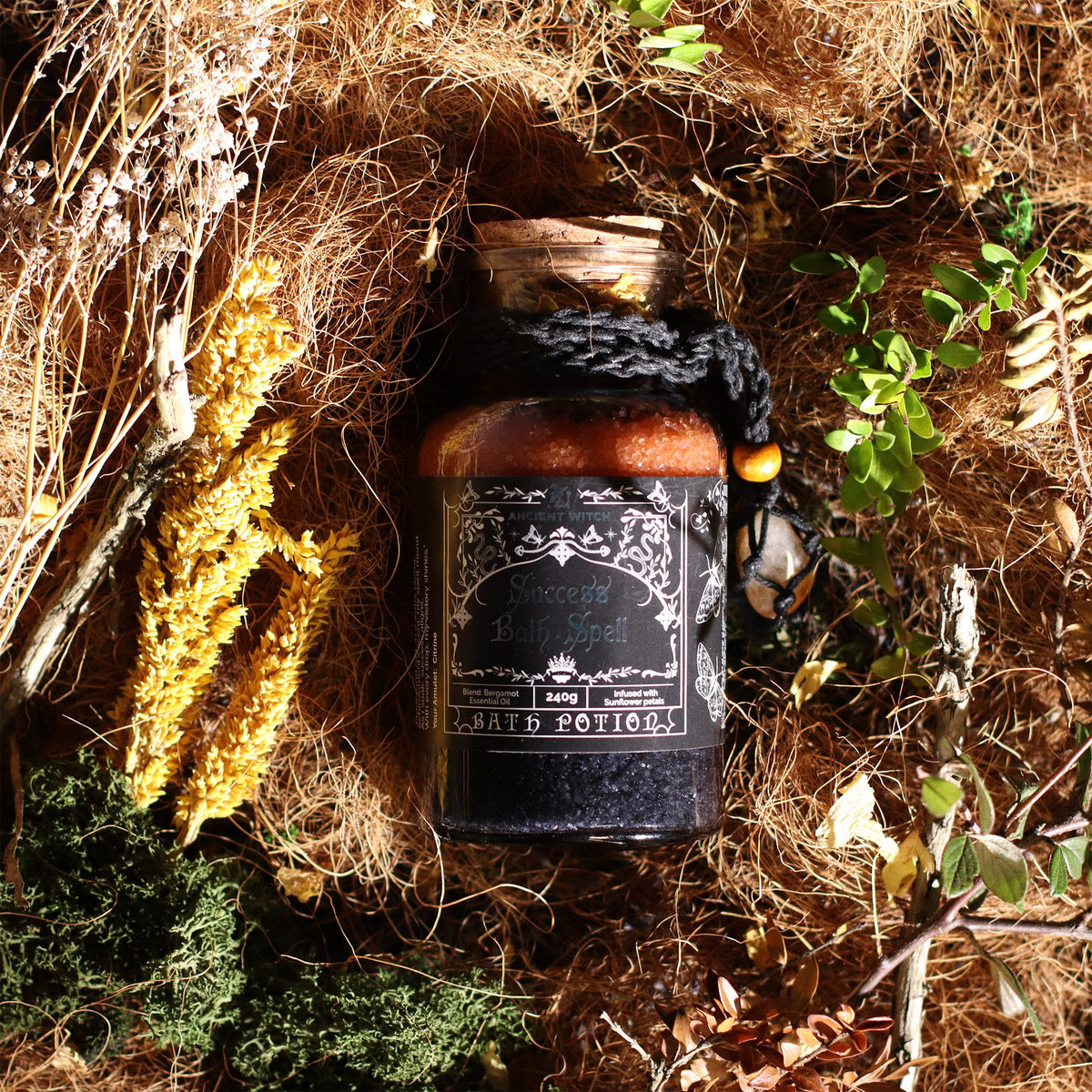 Ancient Witch Bath Potion - Citrine - Success