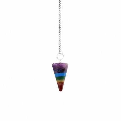 Pendulum - 7 Slice Chakra Style