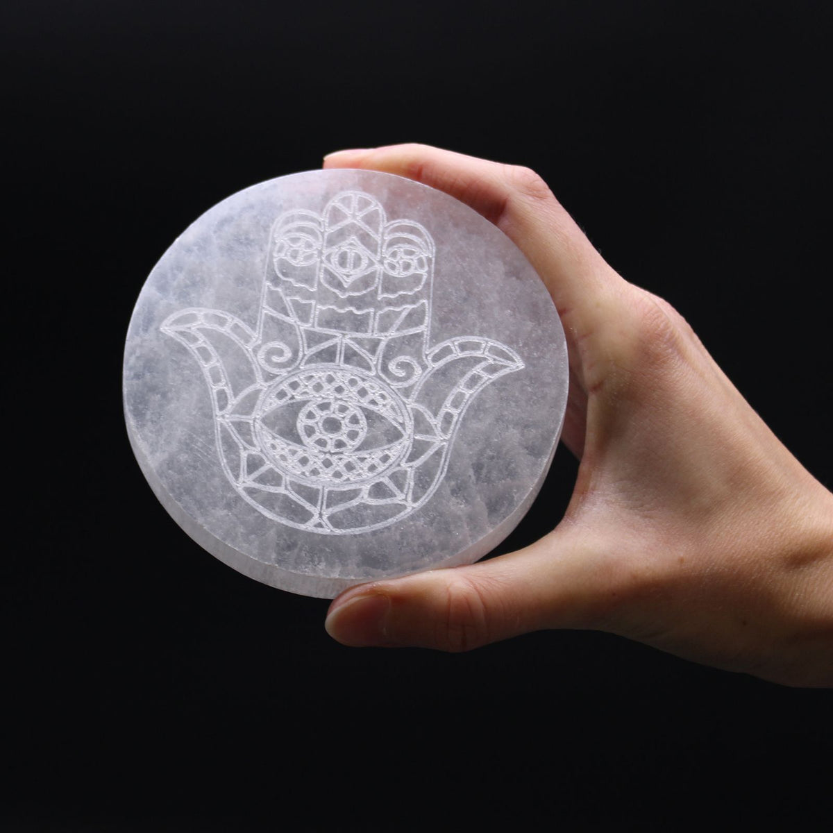Medium Charging Plate - Hamsa