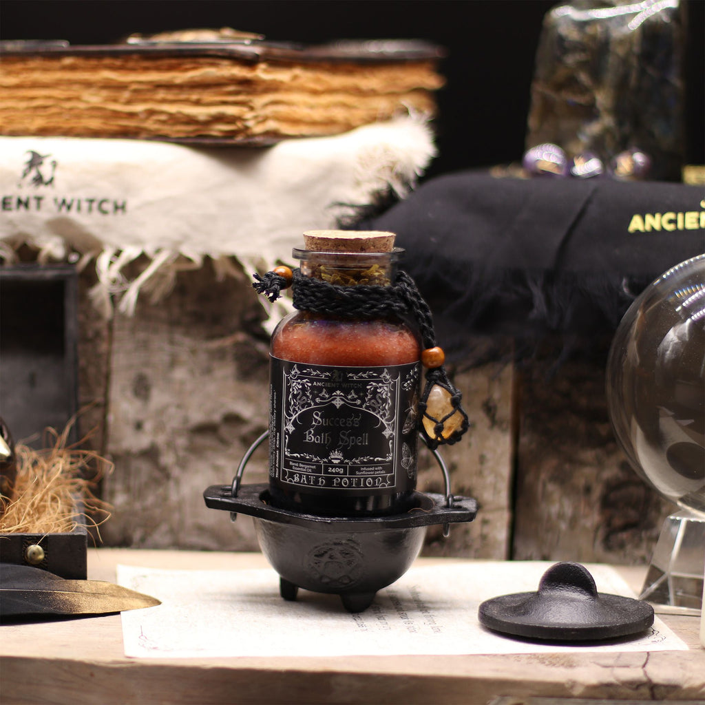 Ancient Witch Bath Spell Potion - Success