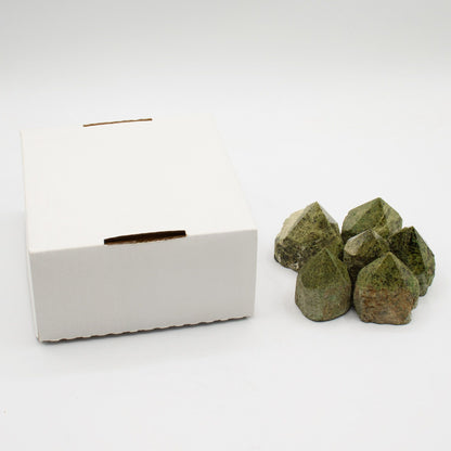 Epidote Gemstone Top Polished Points