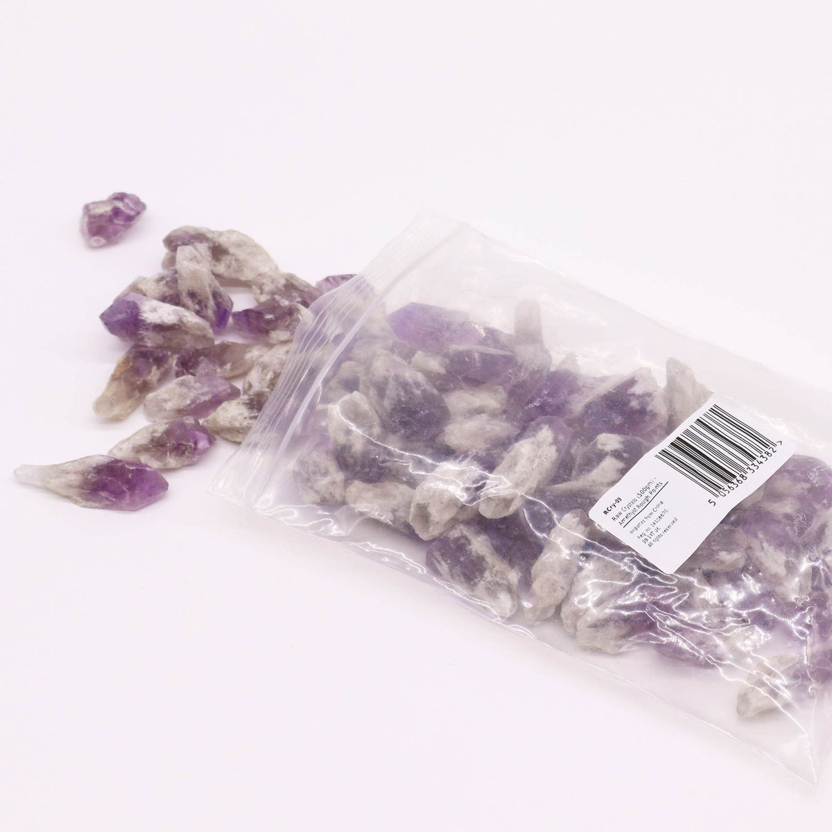 Raw Crystals - Amethyst Rough Points - 500g