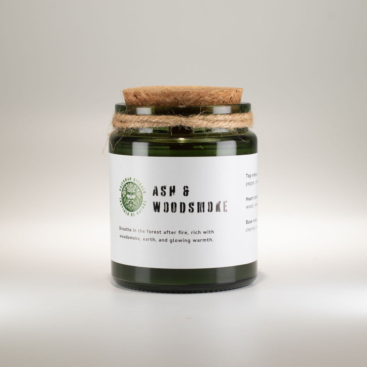 Woodwick Soy Candle - Ash & Woodsmoke