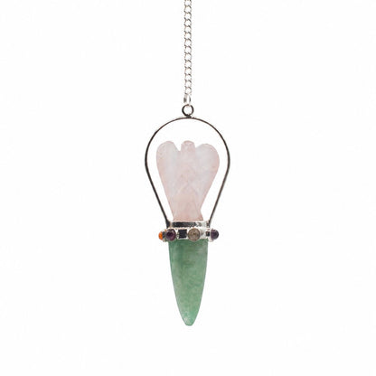 The Heart Oracle - Two Piece Angel Pendulum