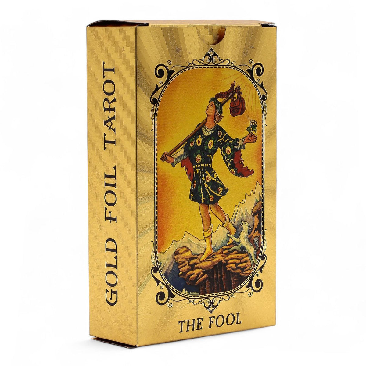 Blue & Gold Foil Tarot Card Set - All Seeing