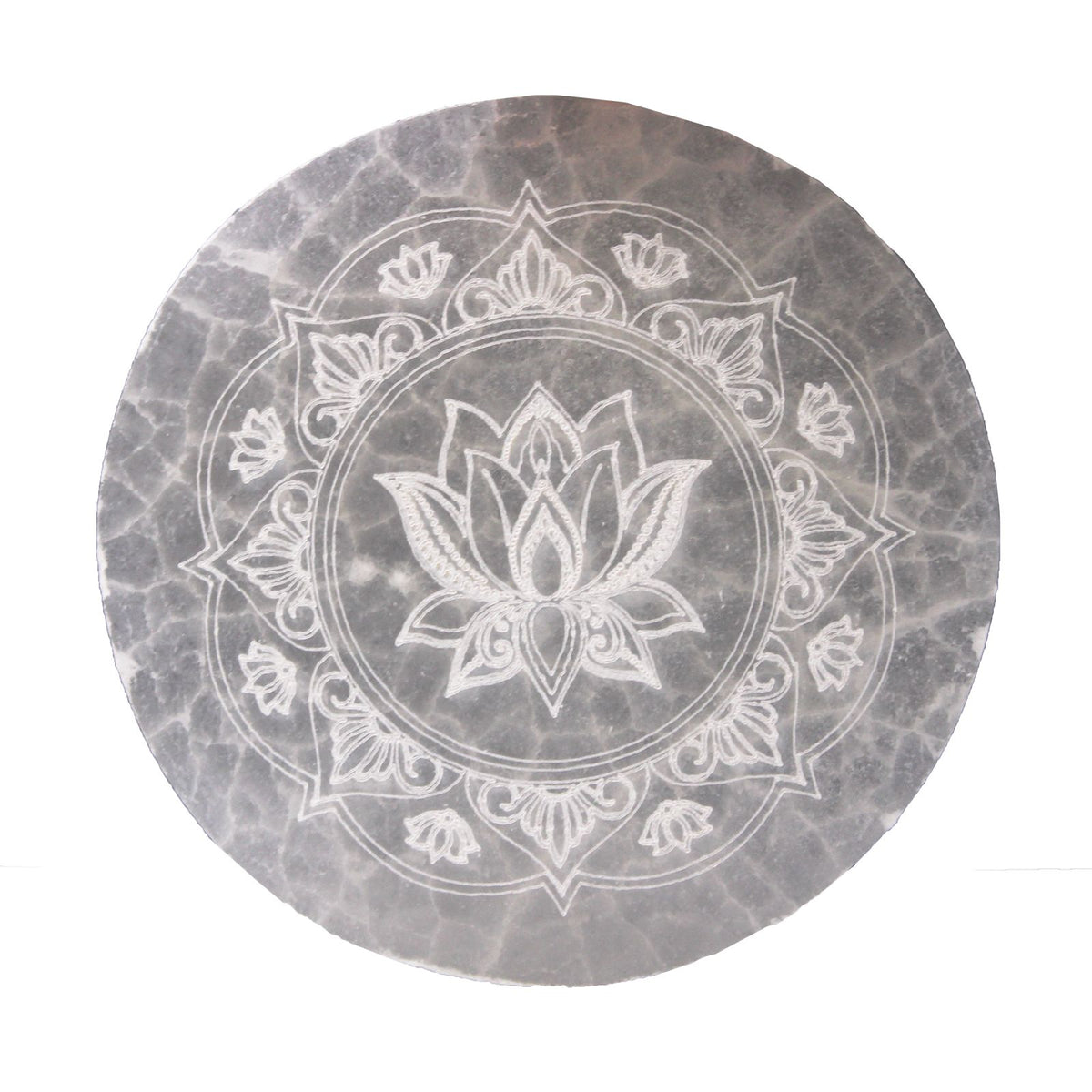 Medium Charging Plate -  Lotus Mandala