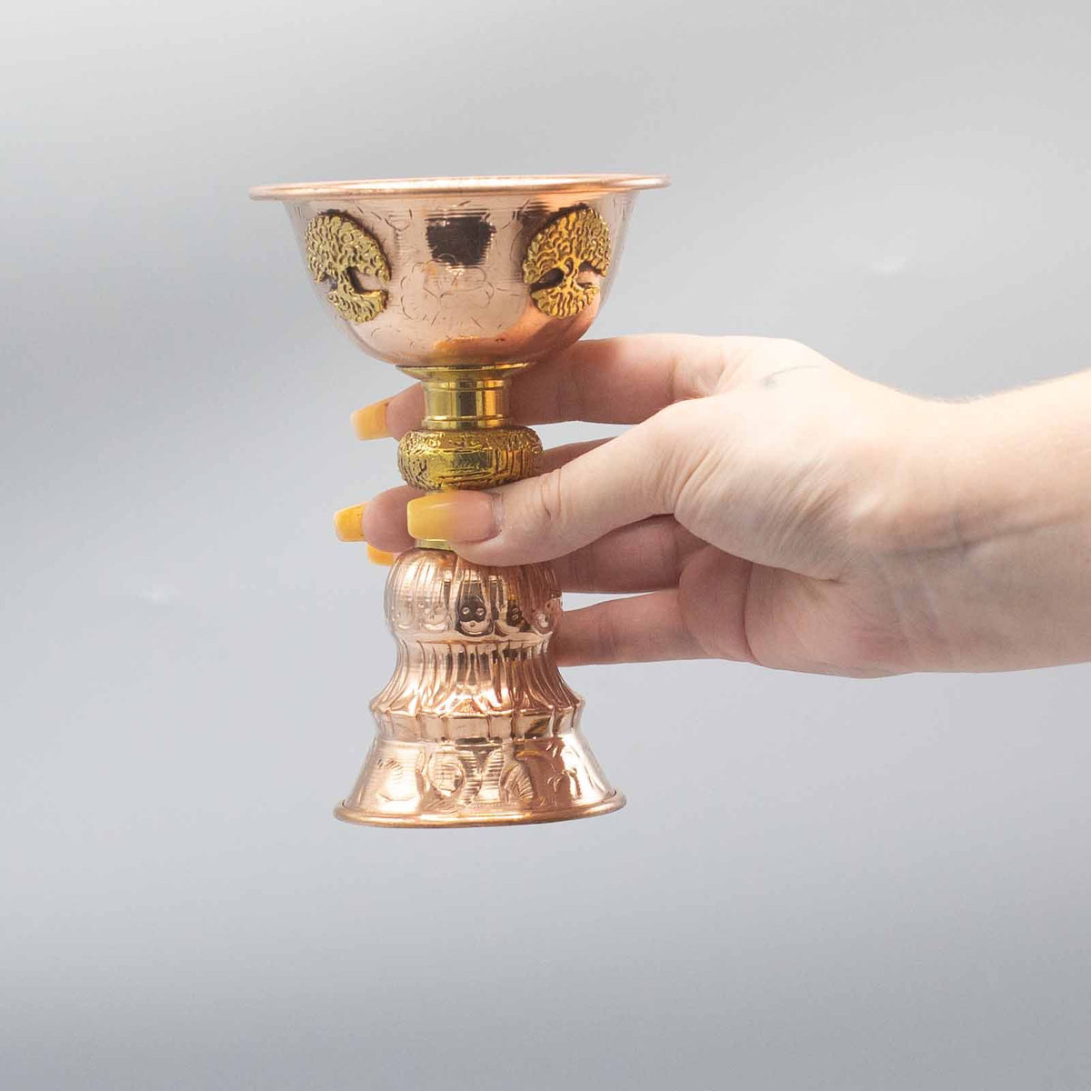 Copper Ritual Goblet - Tree of Life