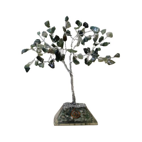 Gemstone Tree - 80 Stone - Moss Agate