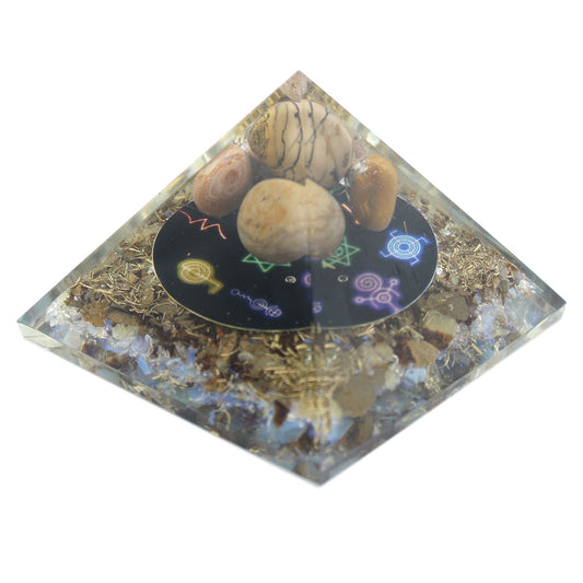 Orgonite Pyramid - Midnight Reiki
