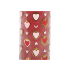 Sacred Heart Print Black Fig Tube Candle