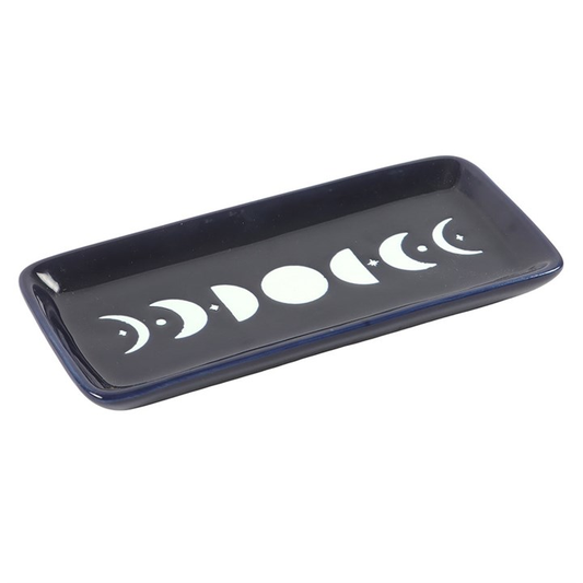 Blue Moon Phase Trinket Dish