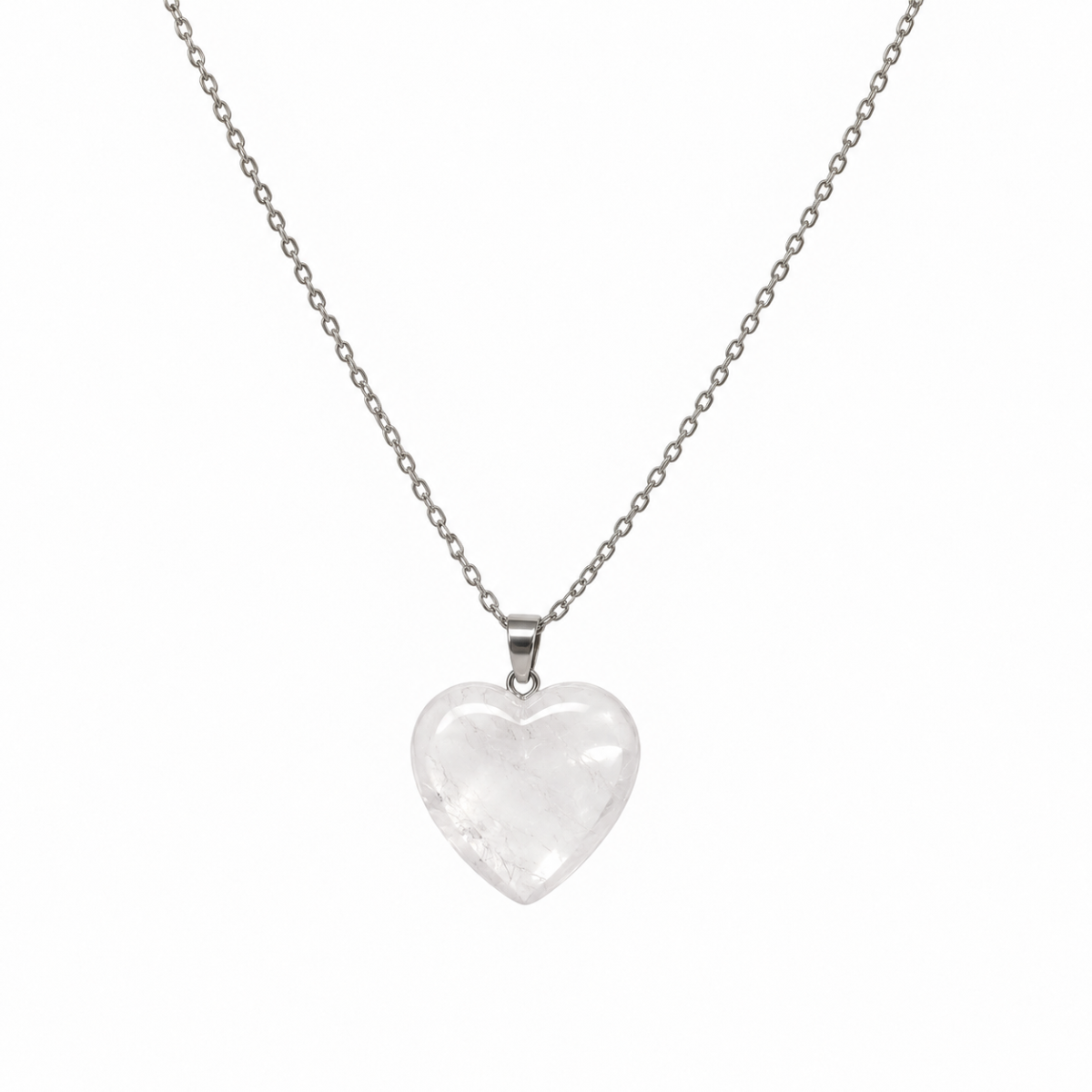 Gemstone Heart Necklace