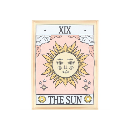 The Sun Vintage Tarot Wall Hanging