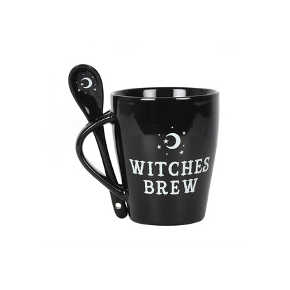 Witches Brew Mug and Spoon Set