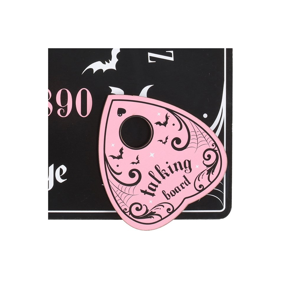 Pink and Black Talking Board