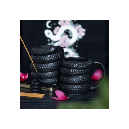 Black Snake Oil Burner and Wax Warmer