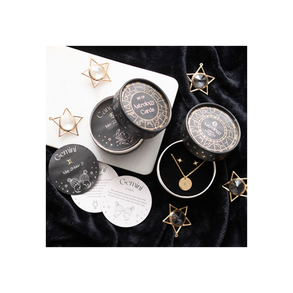 Astrology Wheel Earring and Necklace Set