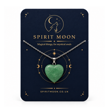 Gemstone Heart Necklace