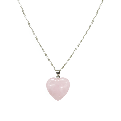 Gemstone Heart Necklace