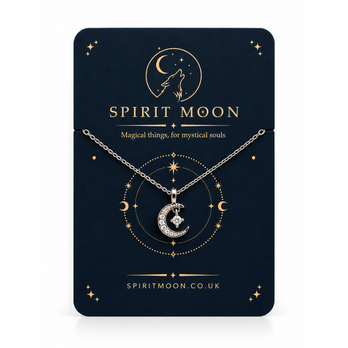 Moon & Star Necklace