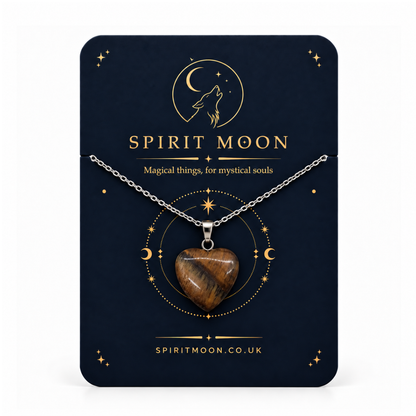 Gemstone Heart Necklace